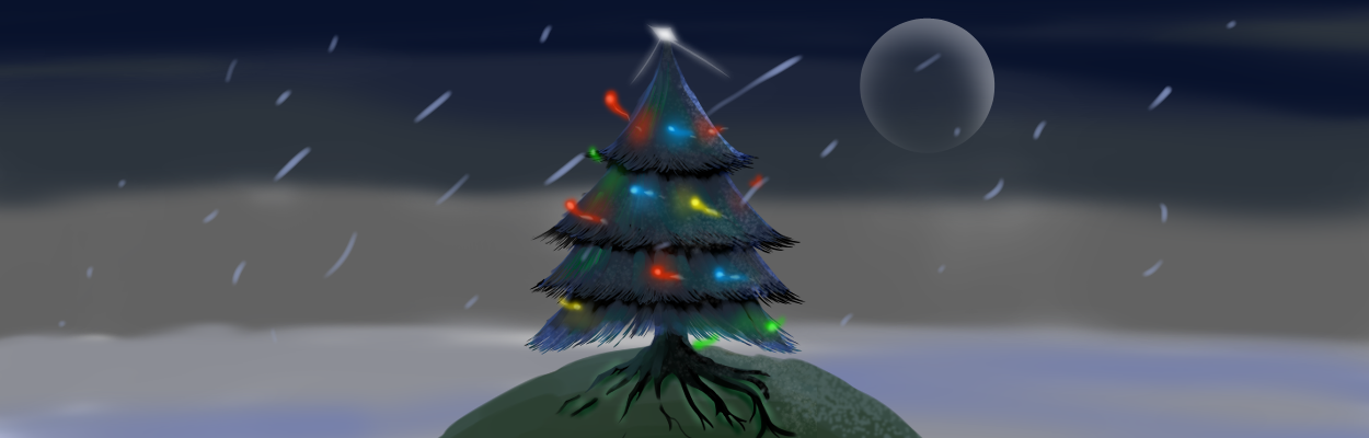 Sprit Tree Banner